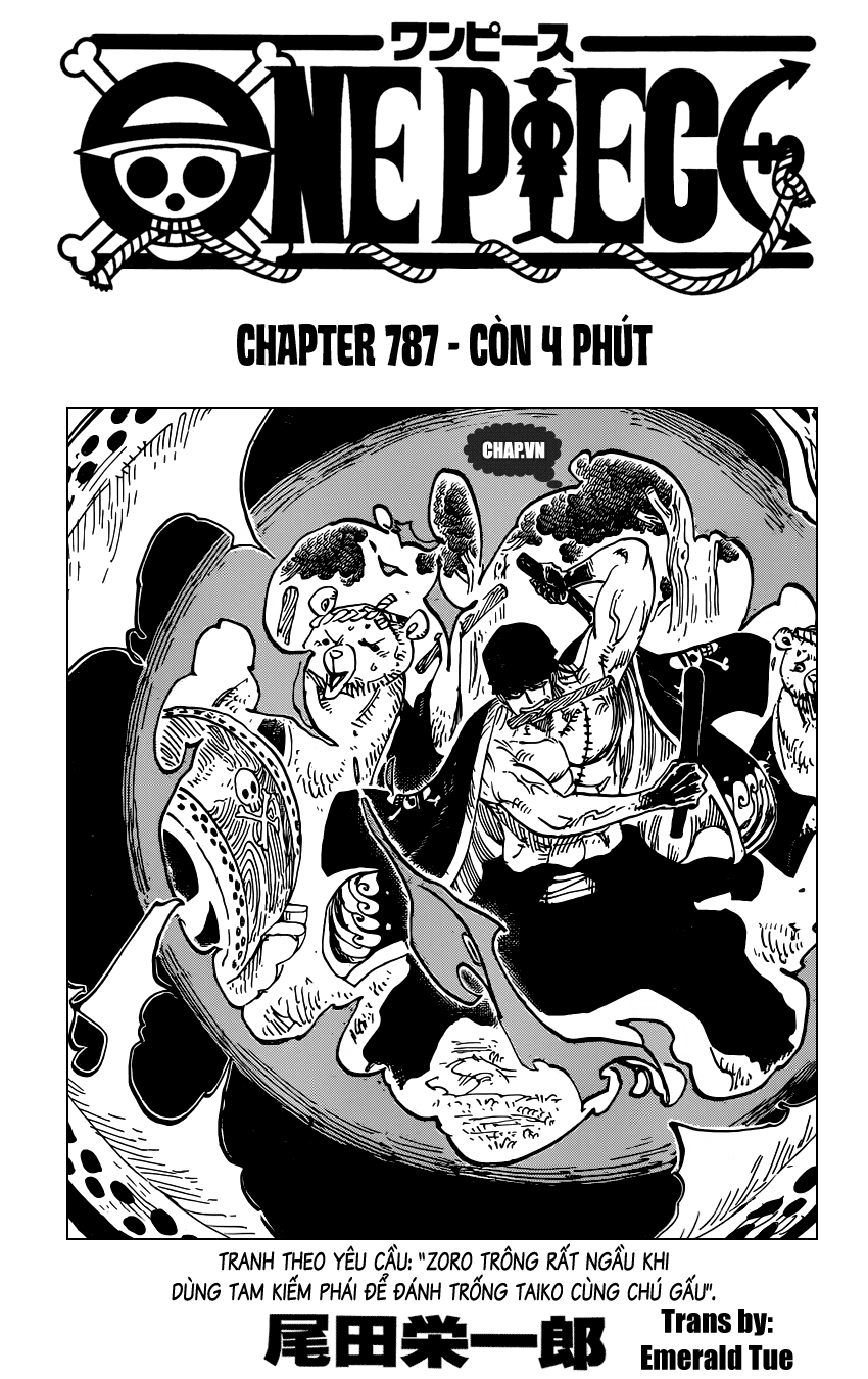 One Piece Chapter 787 - Trang 2