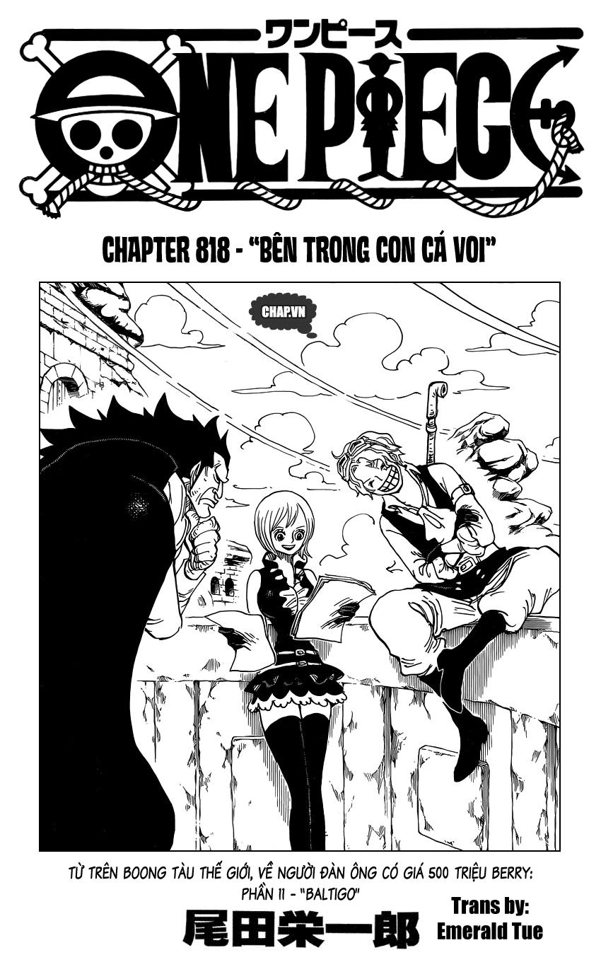 One Piece Chapter 818 - Next Chapter 819