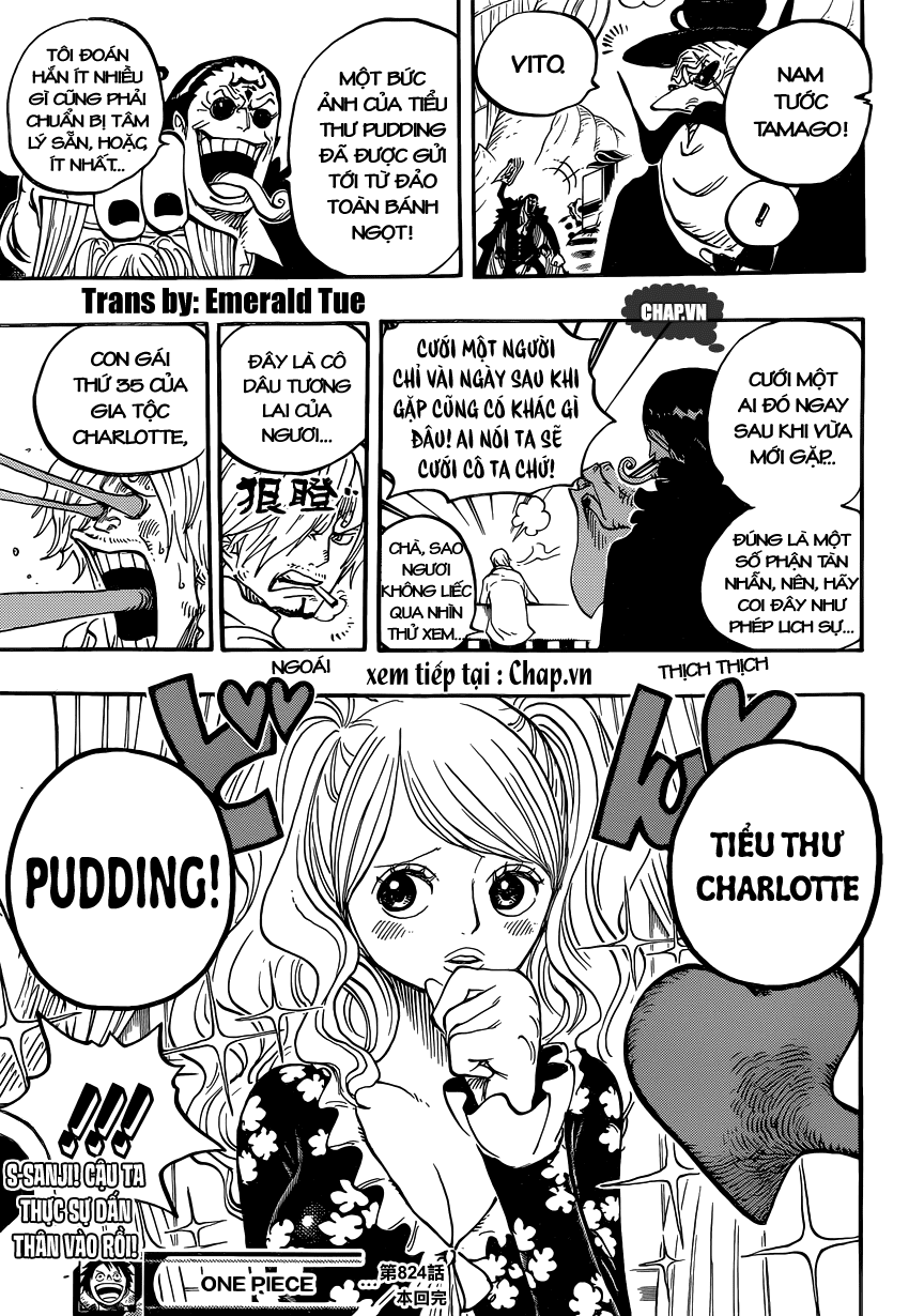 One Piece Chapter 824 - Trang 2