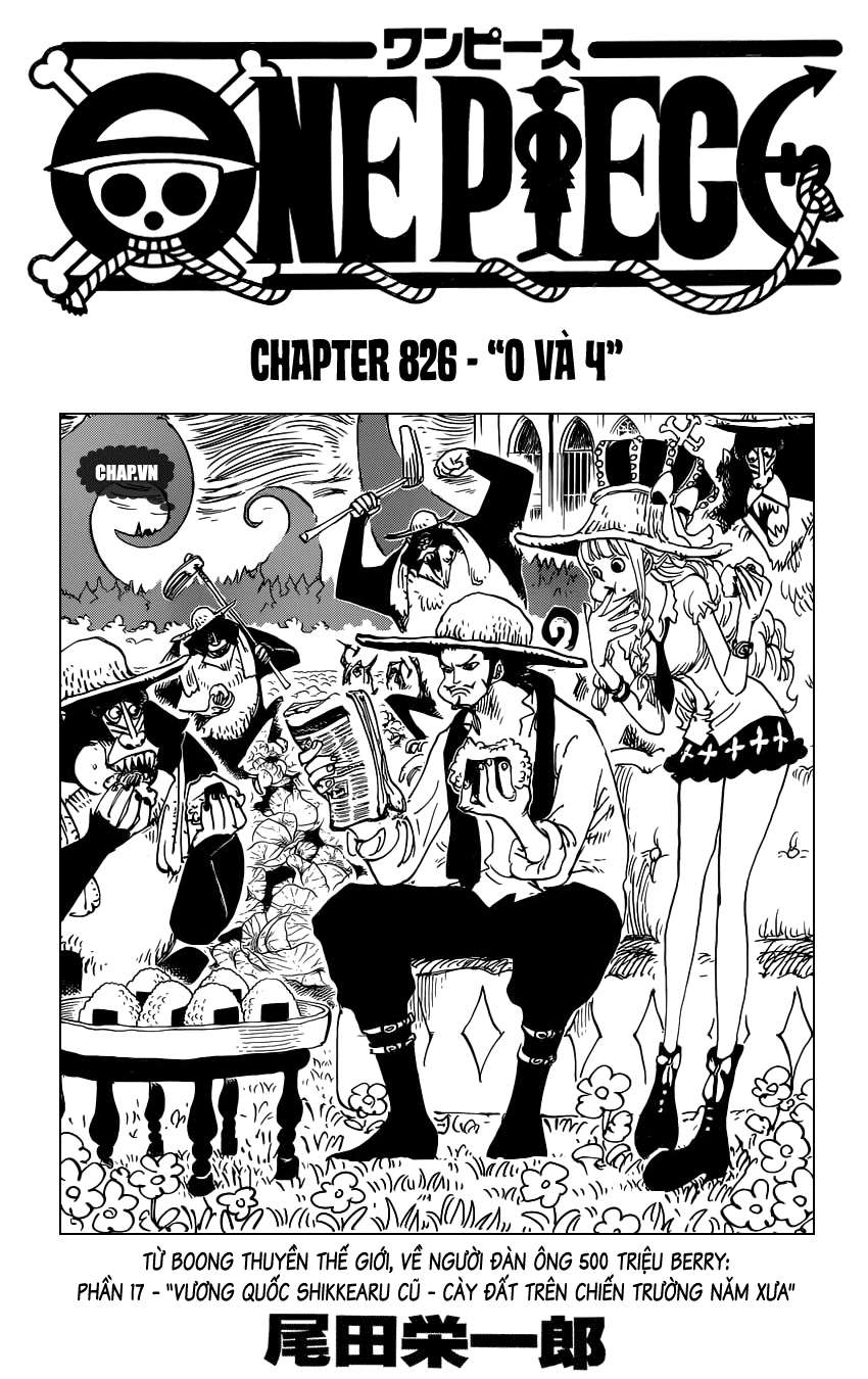 One Piece Chapter 826 - Trang 2