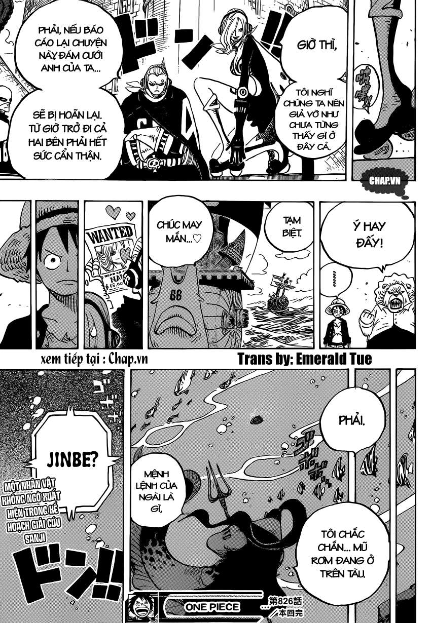 One Piece Chapter 826 - Trang 2