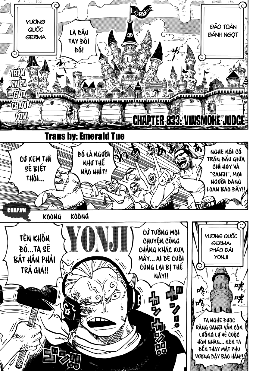 One Piece Chapter 833 - Next Chapter 834