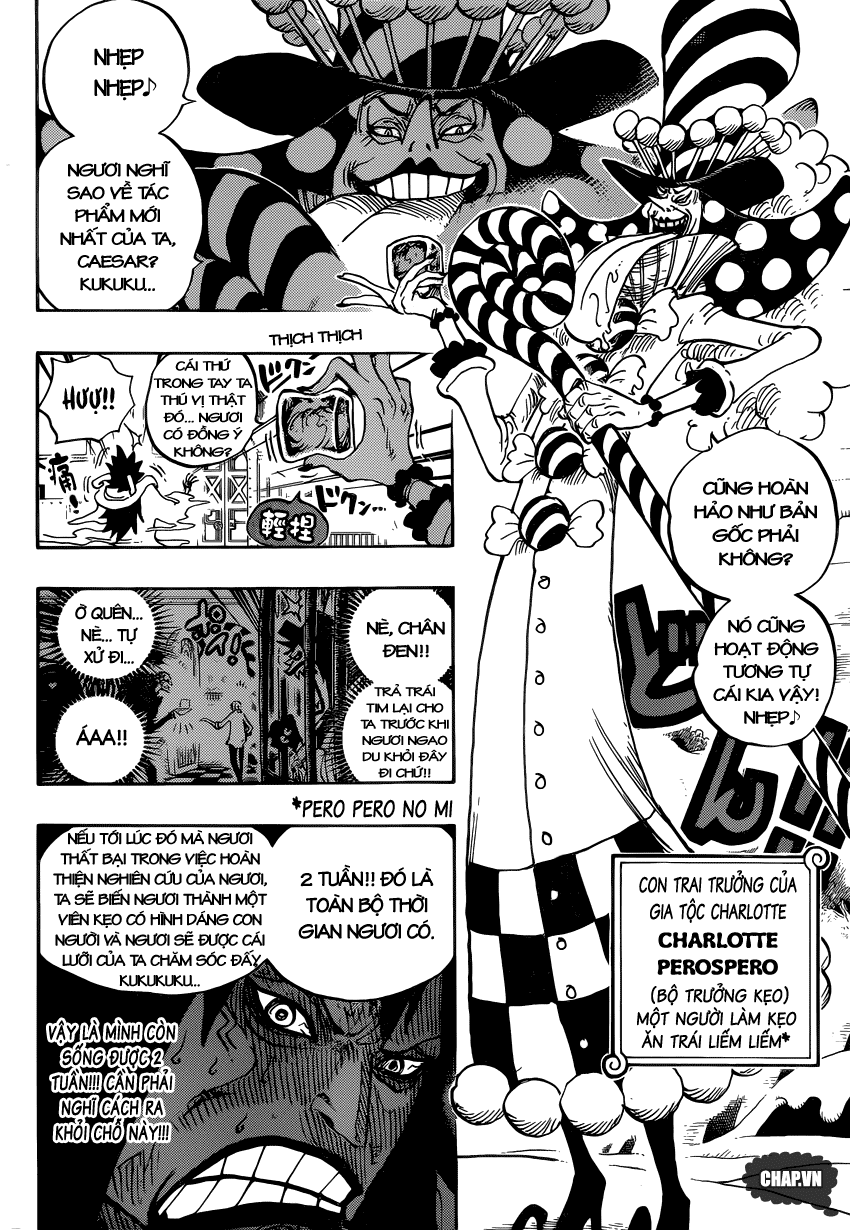 One Piece Chapter 834 - Trang 2