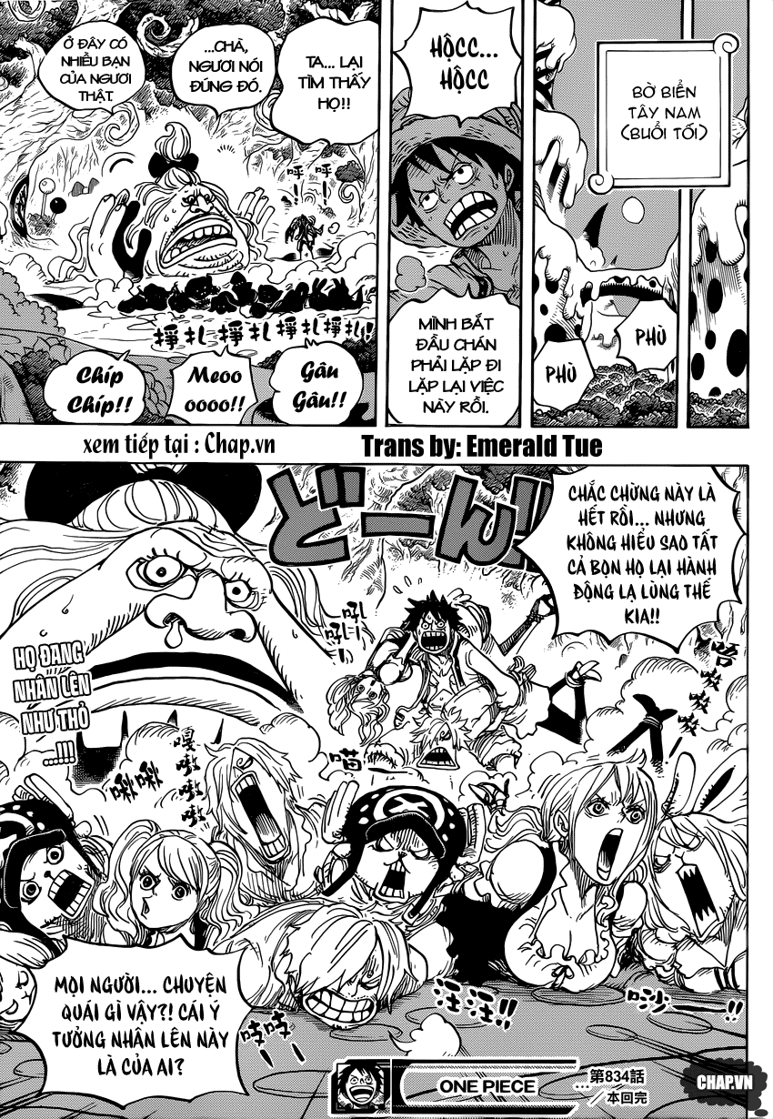 One Piece Chapter 834 - Trang 2