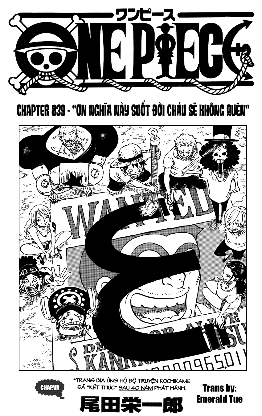 One Piece Chapter 839 - Next Chapter 840