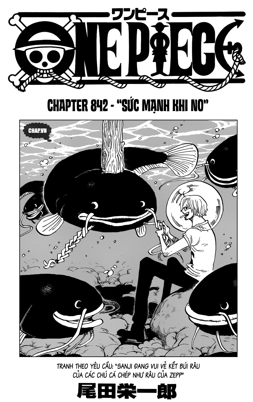 One Piece Chapter 842 - Trang 2