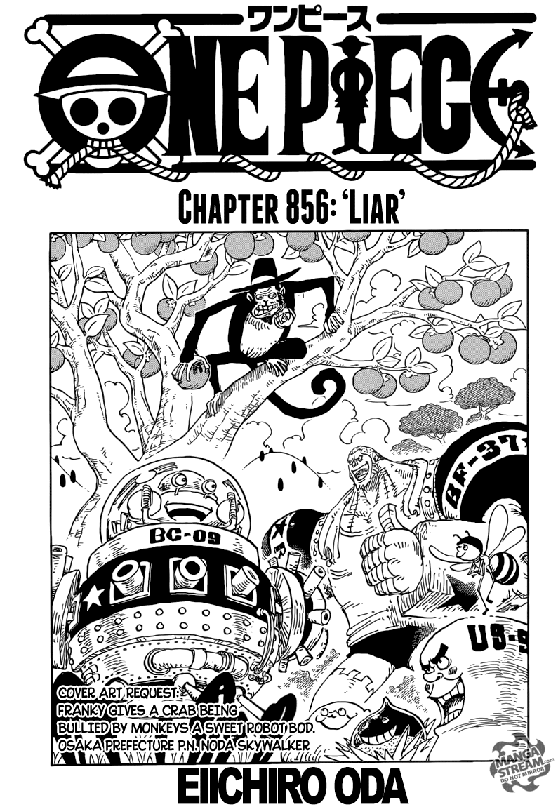 One Piece Chapter 856 - Trang 2