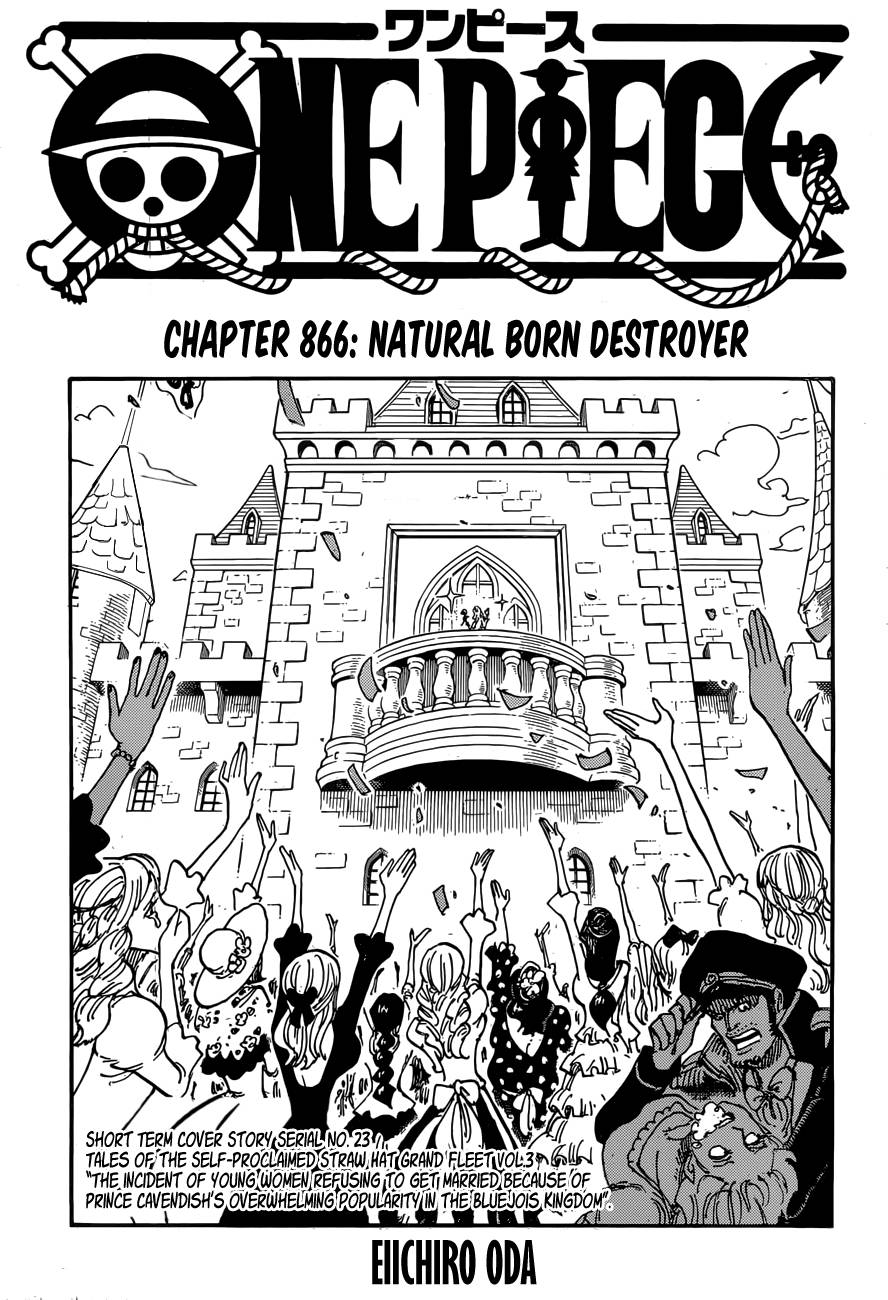 One Piece Chapter 866 - Trang 2