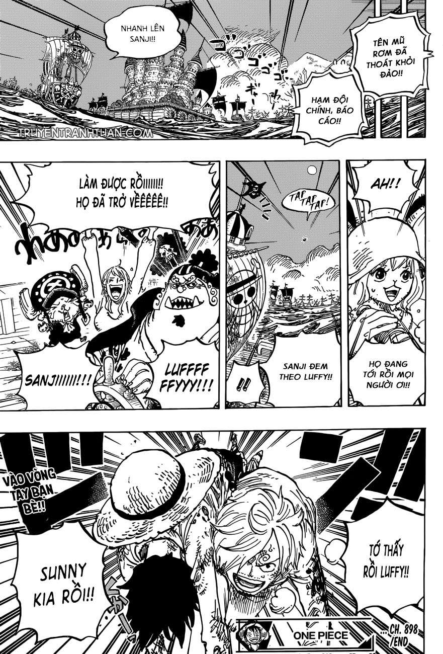 One Piece Chapter 898 - Trang 2