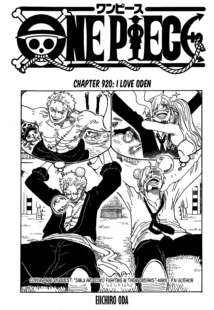 One Piece Chapter 920 - Next Chapter 921