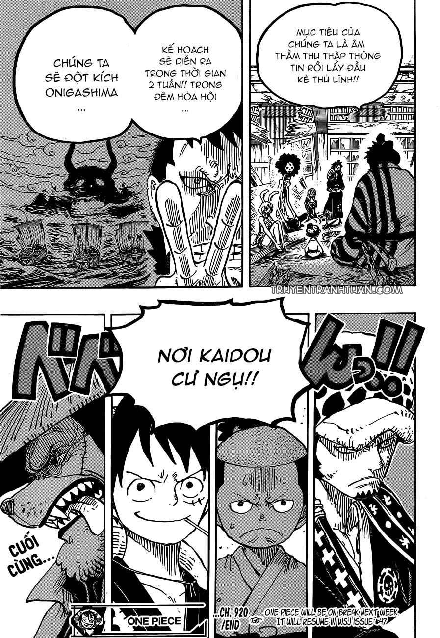 One Piece Chapter 920 - Next Chapter 921