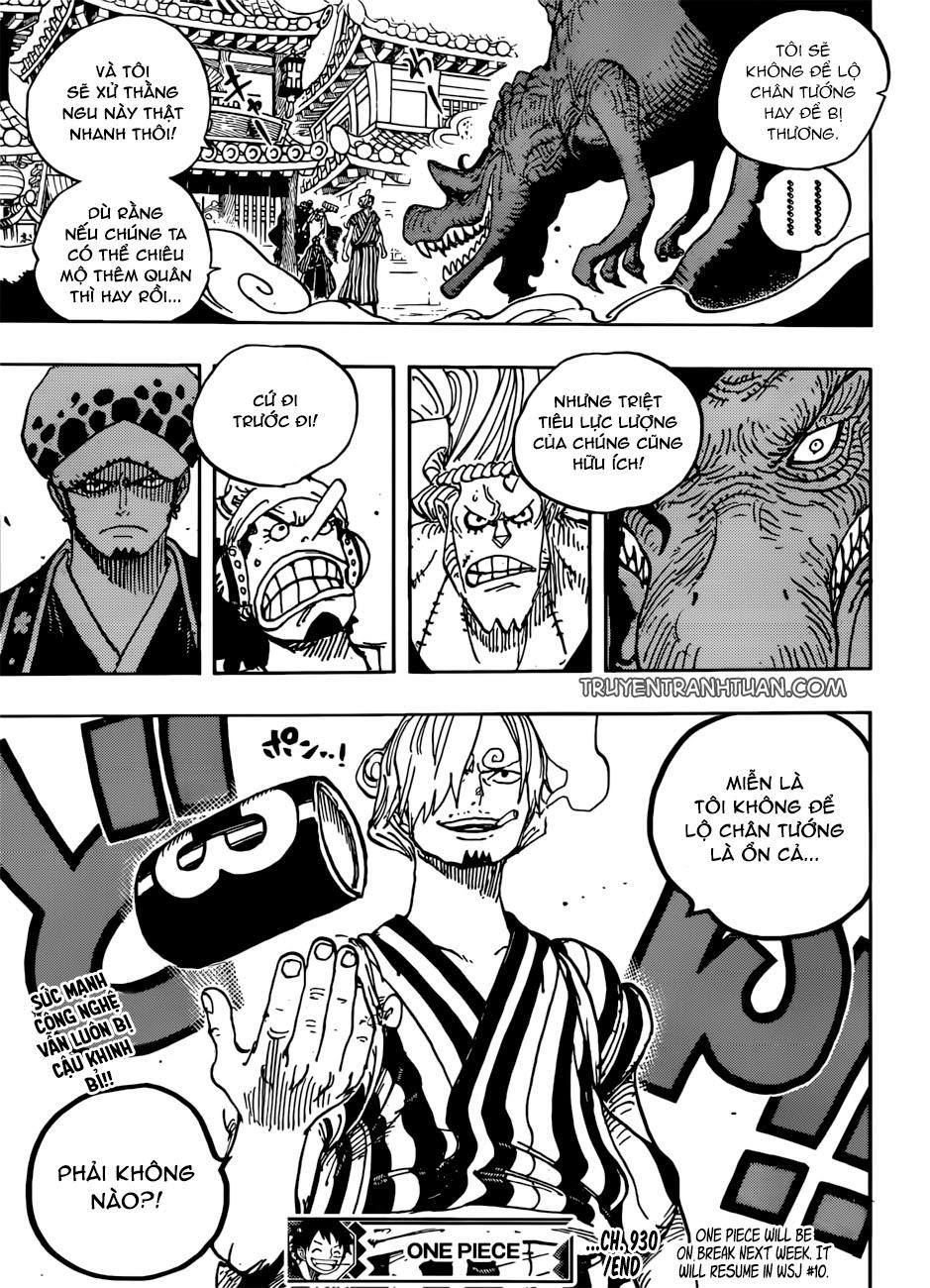 One Piece Chapter 930 - Trang 2