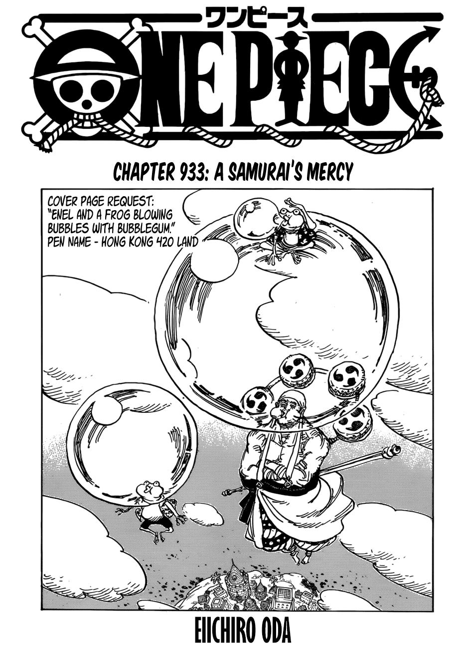 One Piece Chapter 933 - Next Chapter 934