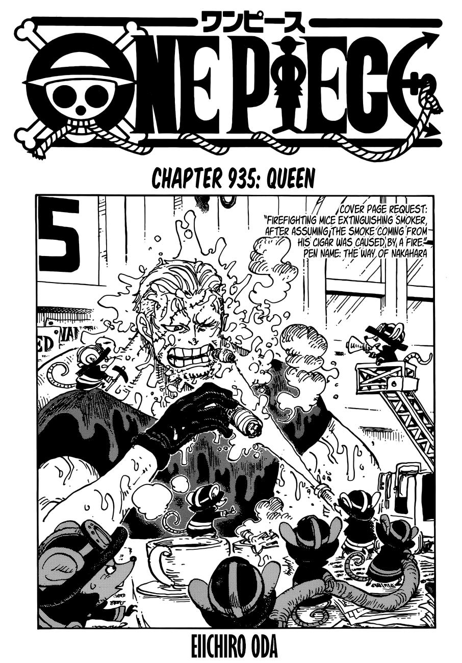 One Piece Chapter 935 - Next Chapter 936