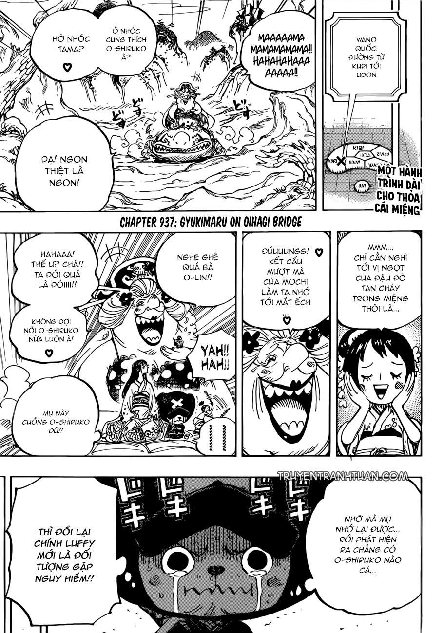 One Piece Chapter 937 - Trang 2