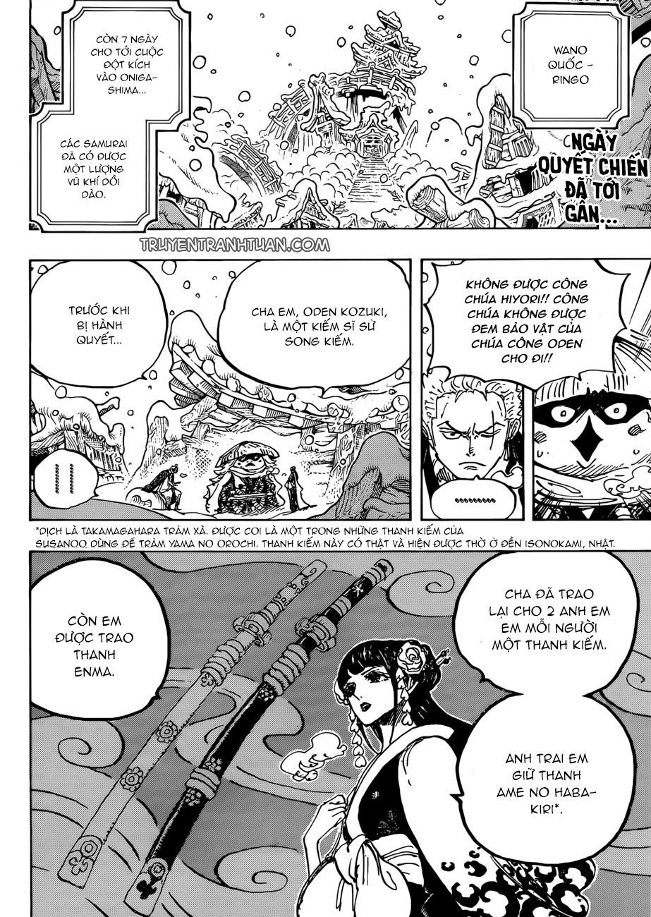 One Piece Chapter 954 - Trang 2