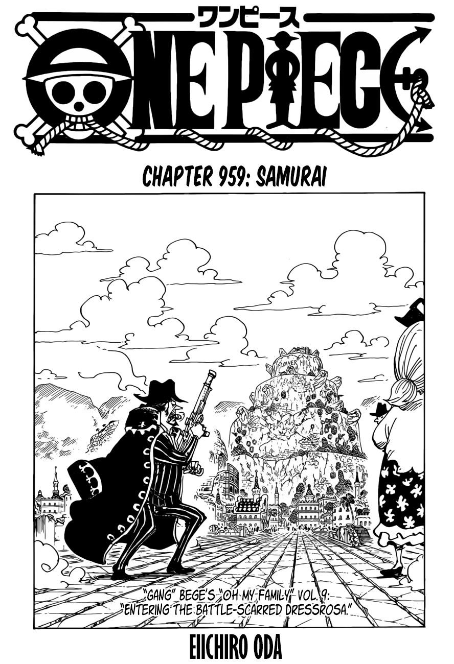 One Piece Chapter 959 - Trang 2