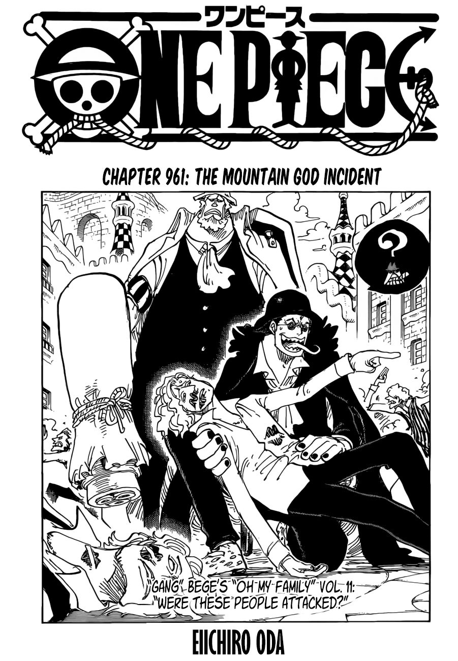 One Piece Chapter 961 - Next Chapter 962