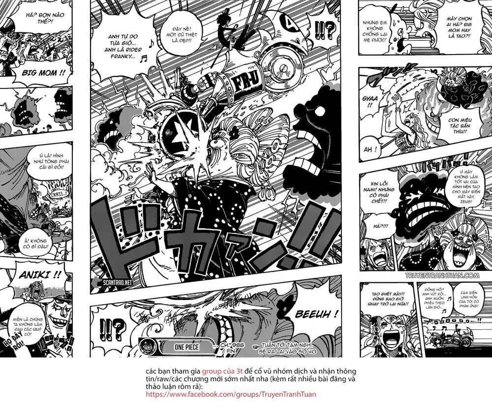 One Piece Chapter 988 - Trang 2