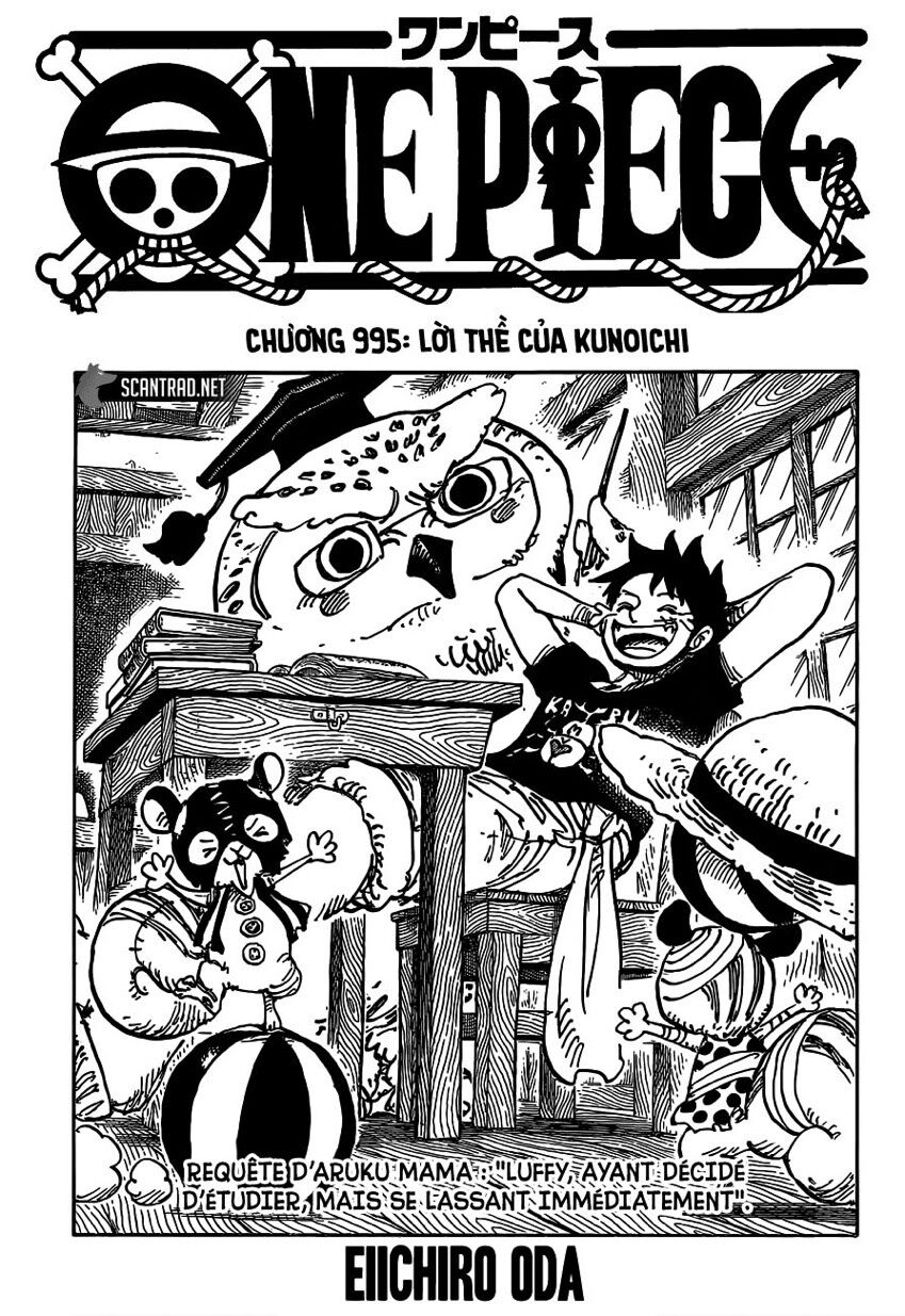 One Piece Chapter 995 - Trang 2