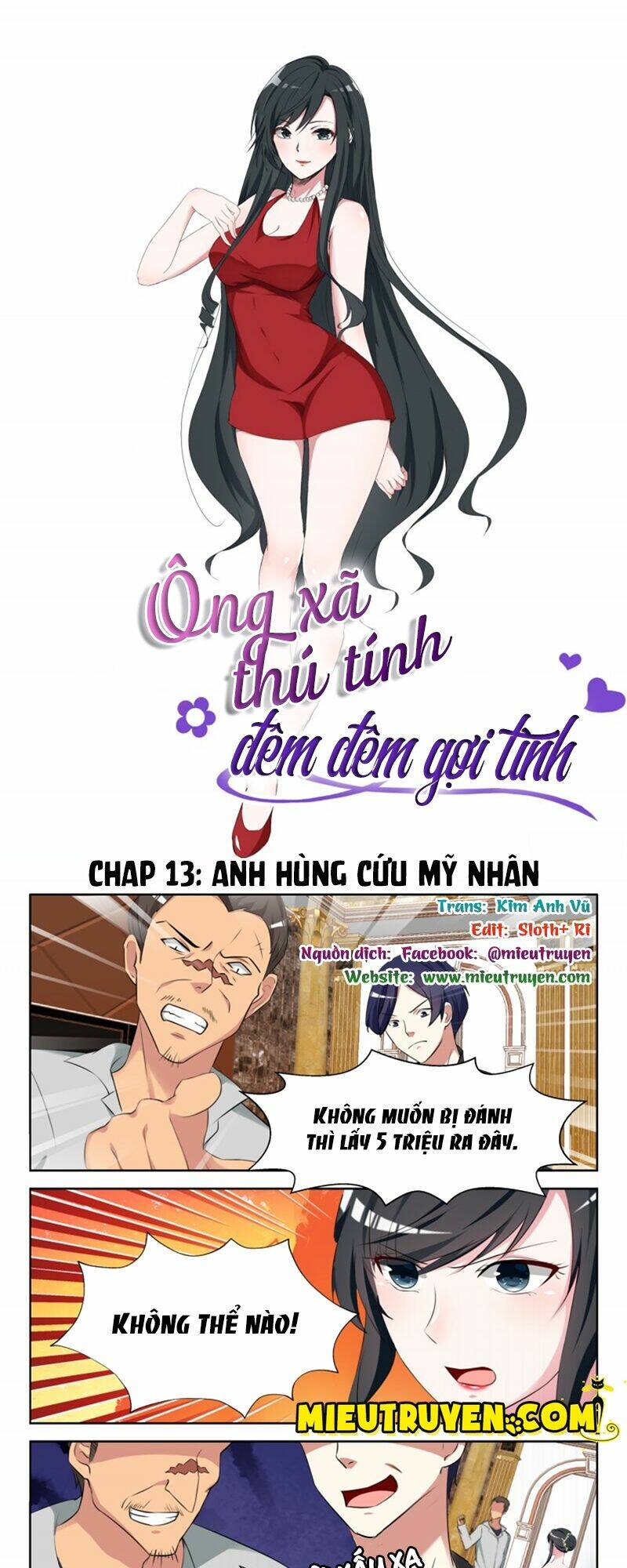 ông xã thú tính đêm đêm gợi tình chapter 13 - Trang 2