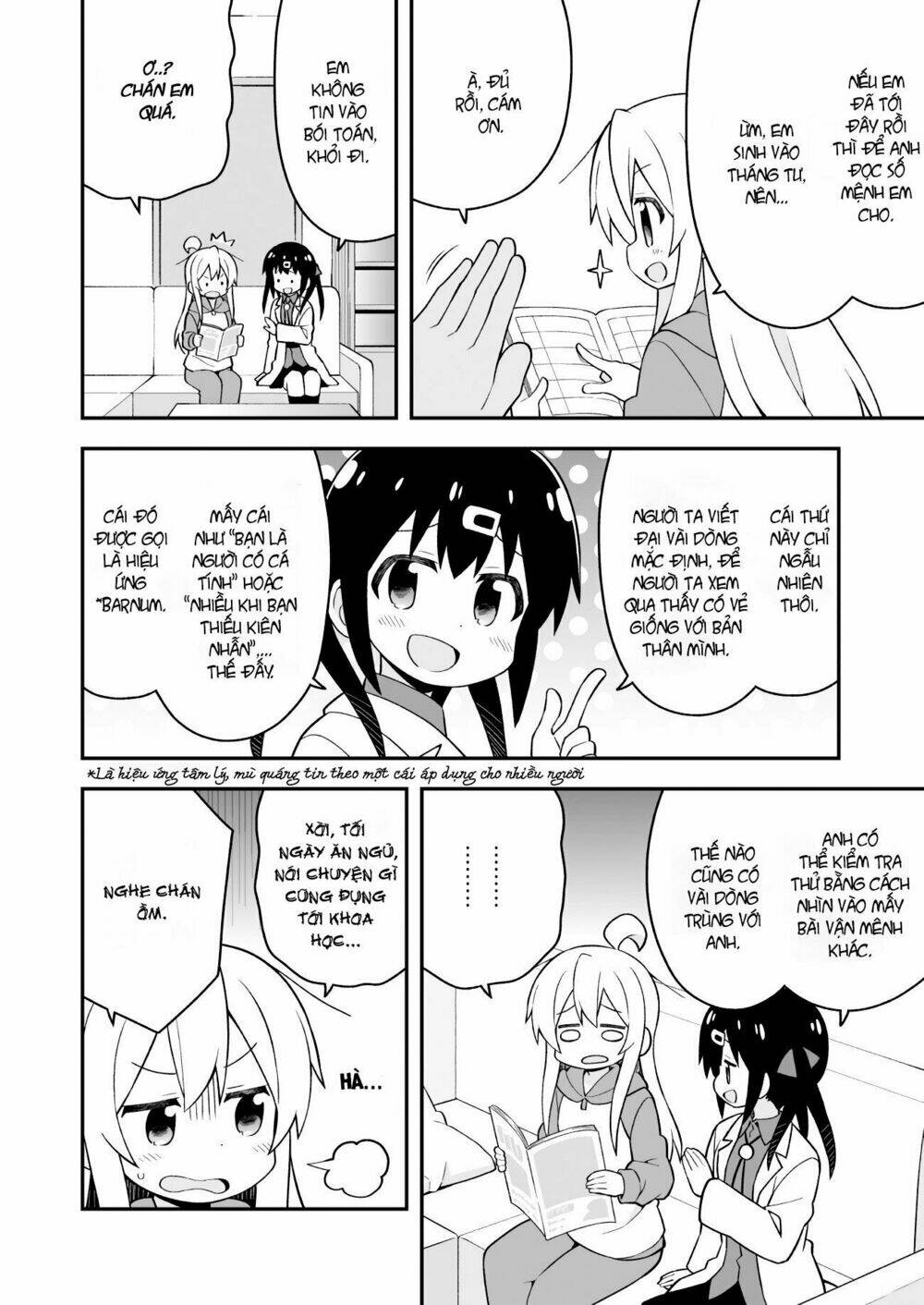 onii-chan wa oshimai chapter 35: mahiro và trò bói toán - Trang 2