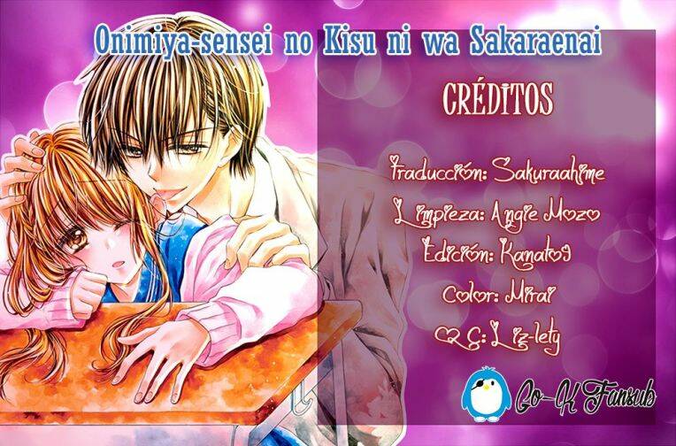 Onimiya-Sensei No Kiss Ni Wa Sakaraenai Chapter 4 - Trang 2