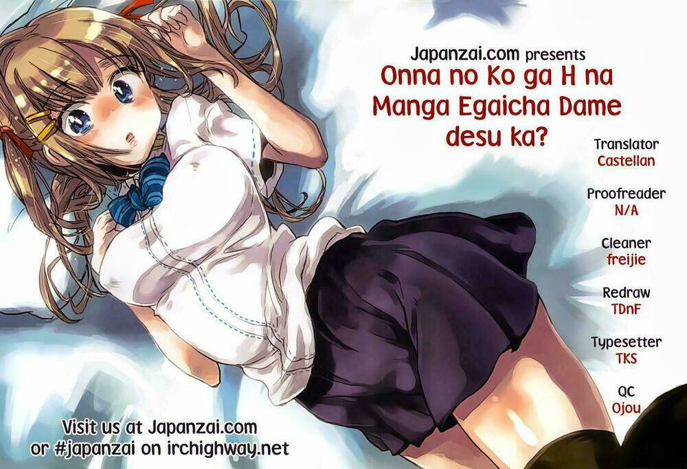 onna no ko ga h-na manga egaicha dame desuka chapter 6.2 - Trang 2