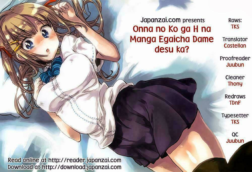 onna no ko ga h-na manga egaicha dame desuka chapter 7 - Trang 2