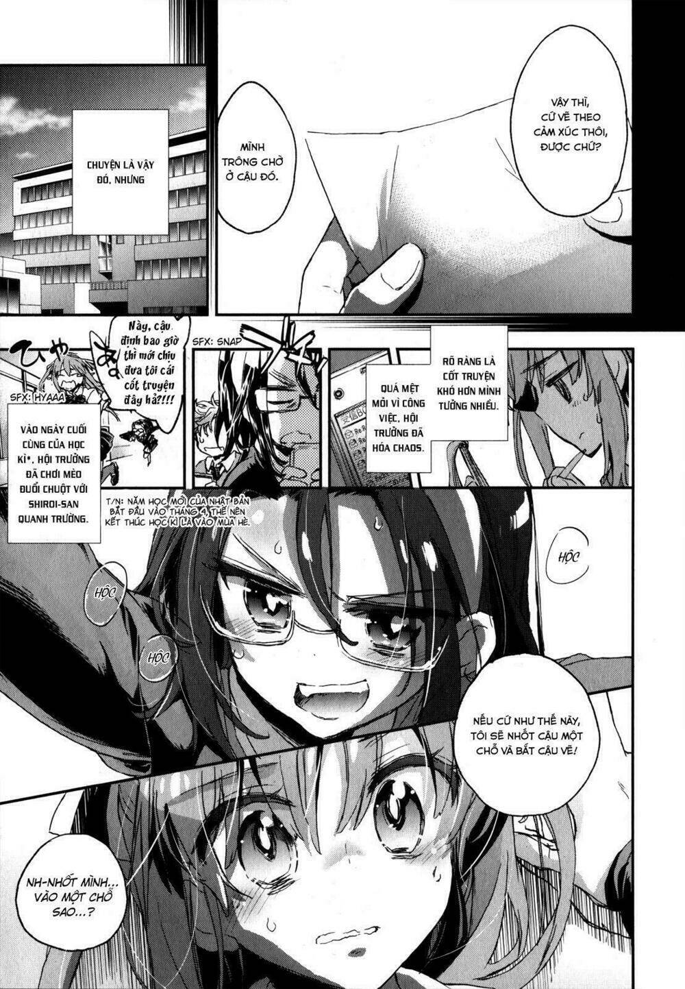 onna no ko ga h-na manga egaicha dame desuka chapter 7 - Trang 2