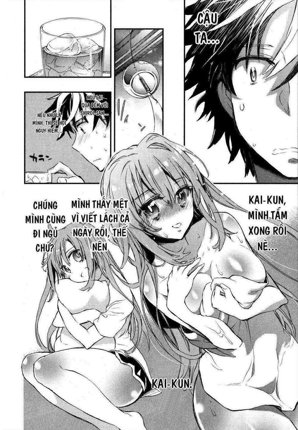 onna no ko ga h-na manga egaicha dame desuka chapter 7 - Trang 2