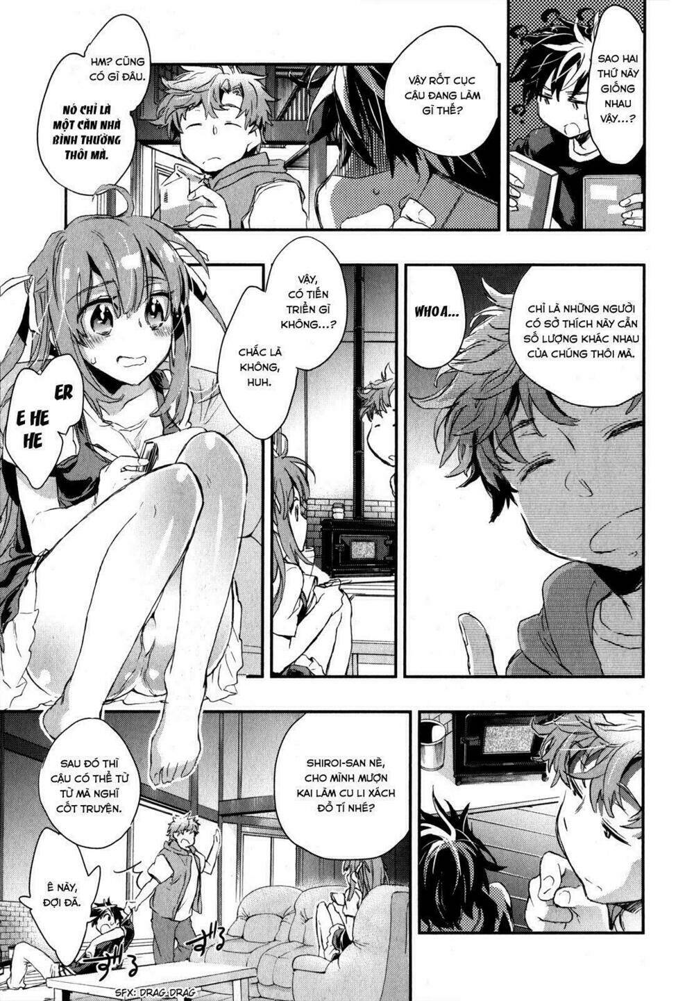 onna no ko ga h-na manga egaicha dame desuka chapter 7 - Trang 2