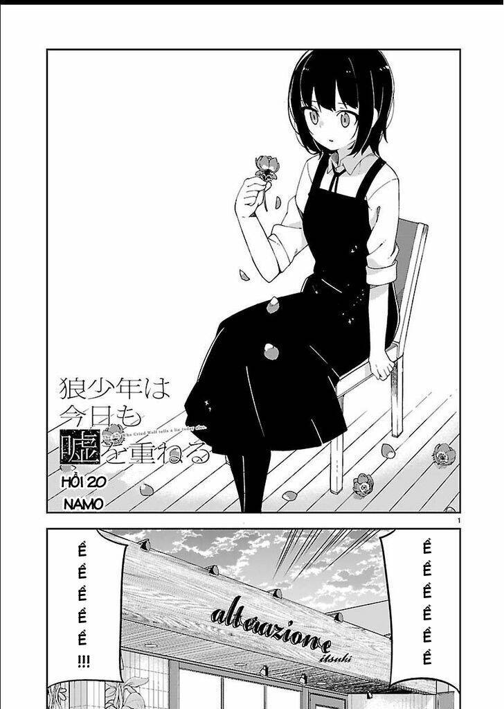 Ookami Shounen wa Kyou mo Uso o Kasaneru Chapter 20 - Trang 2