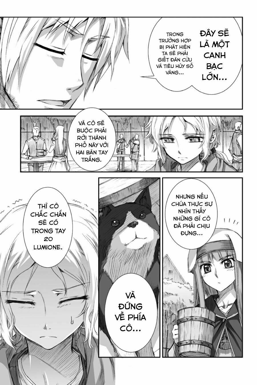 ookami to koushinryou chapter 28 - Trang 2