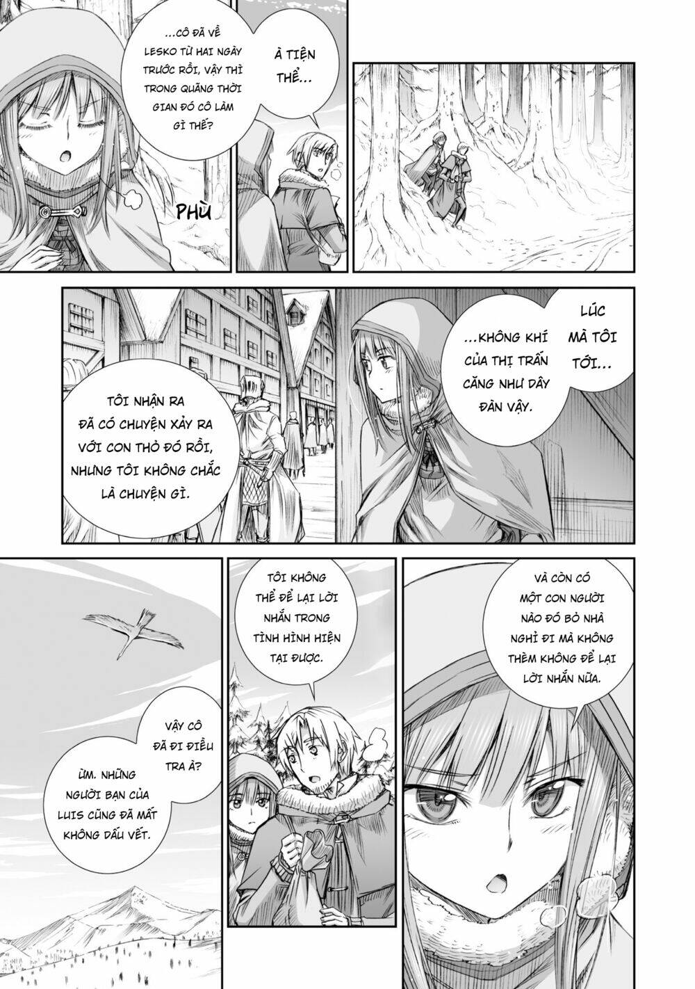 ookami to koushinryou chapter 90 - Trang 2