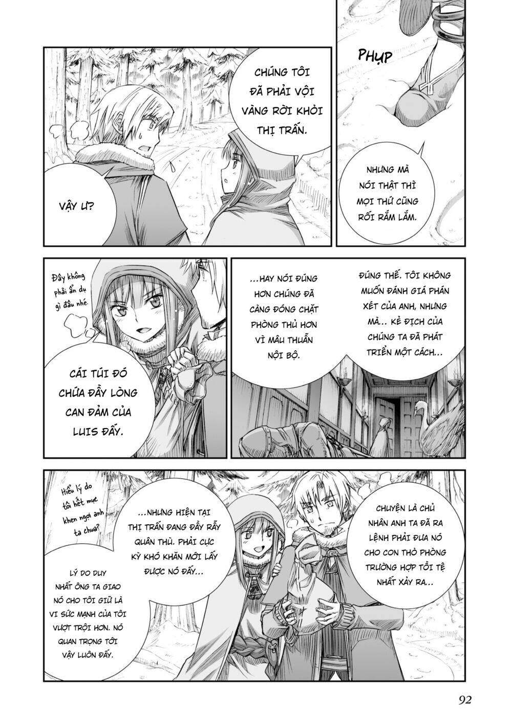 ookami to koushinryou chapter 90 - Trang 2