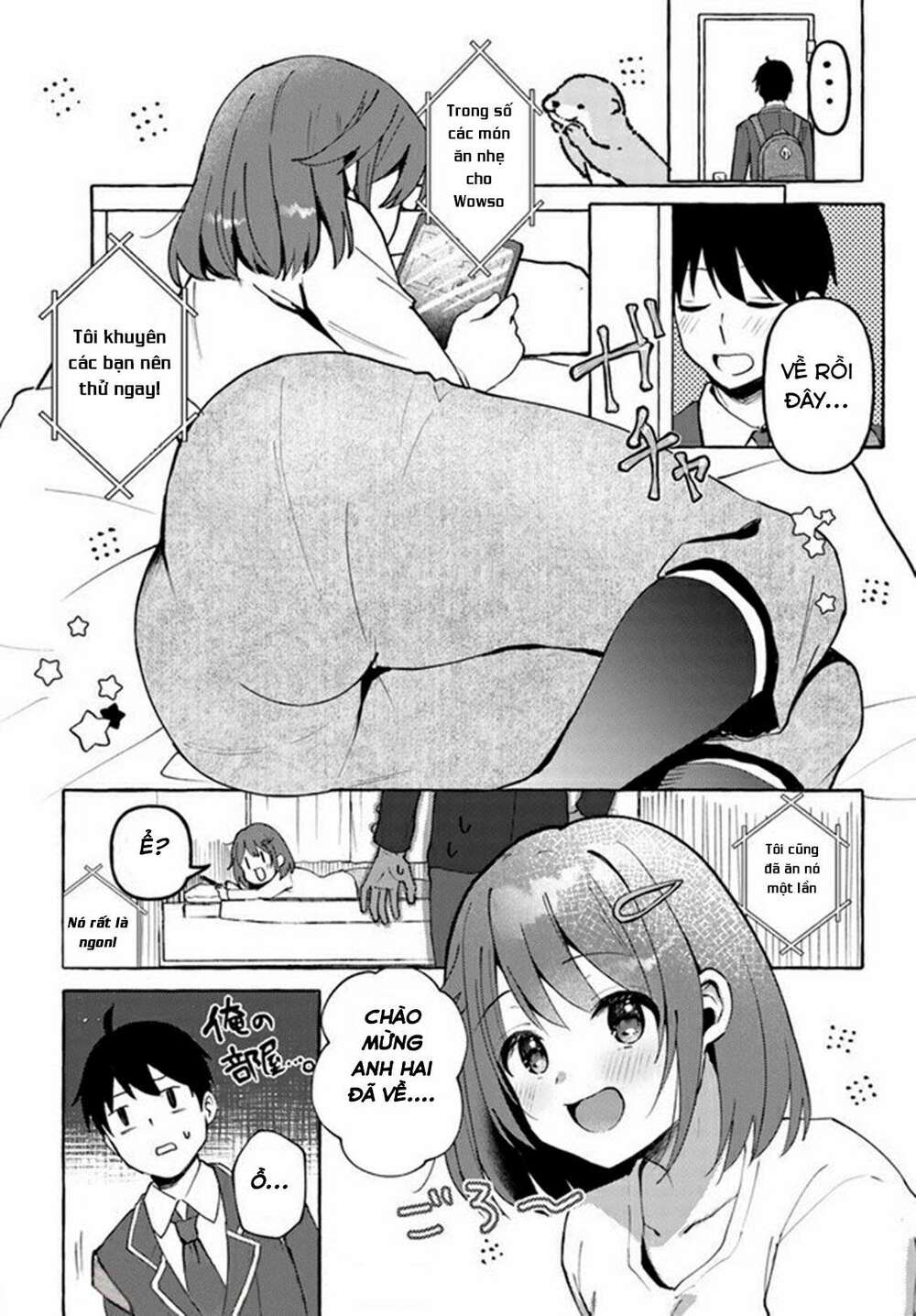 oppai momitai~tte sakendara, imouto no tomodachi to tsukiau koto ni narimashita chapter 2 - Trang 2