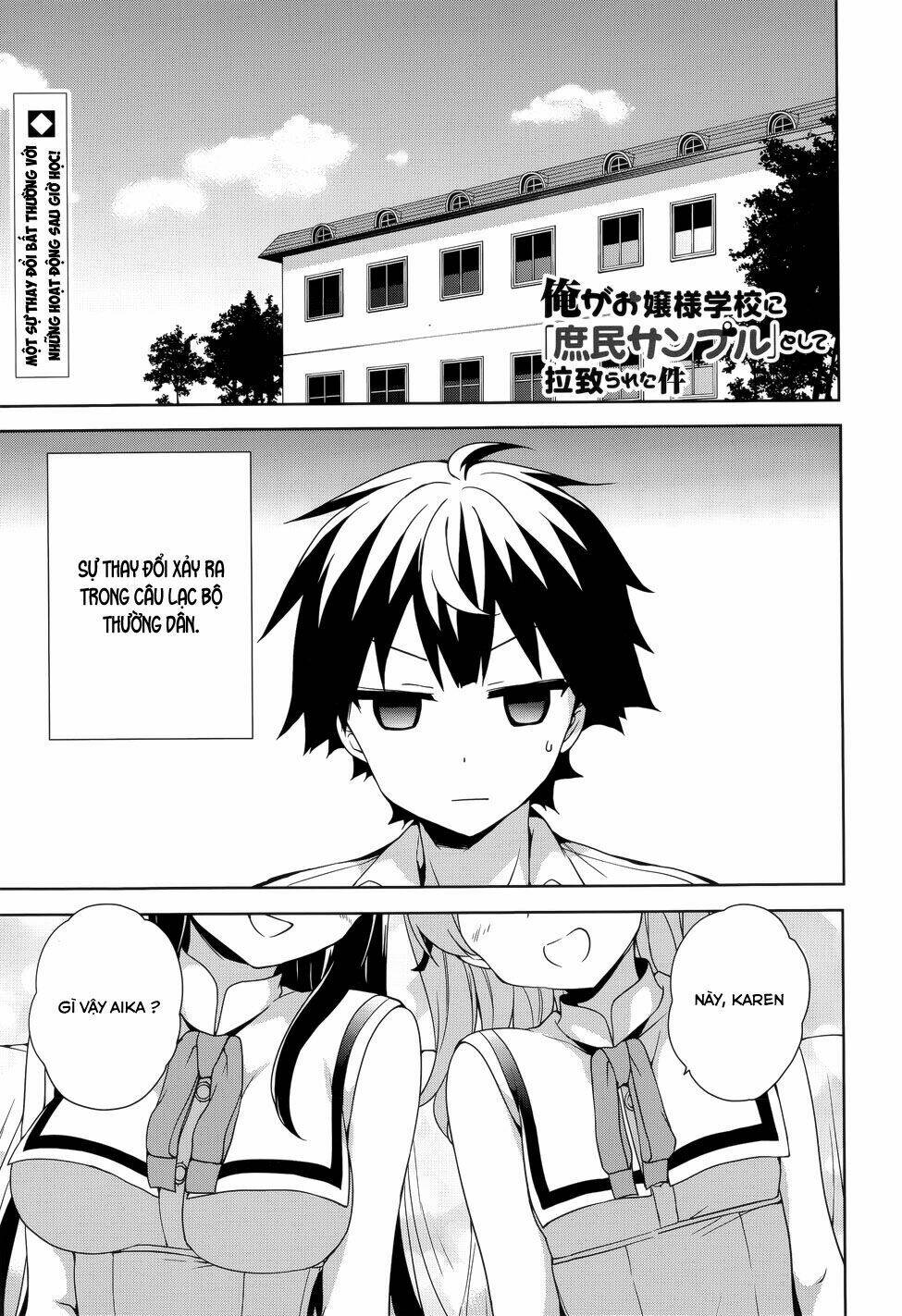 Ore Ga Ojou-Sama Gakkou Ni "Shomin Sample" Toshite Rachirareta Ken Chapter 44 - Trang 2