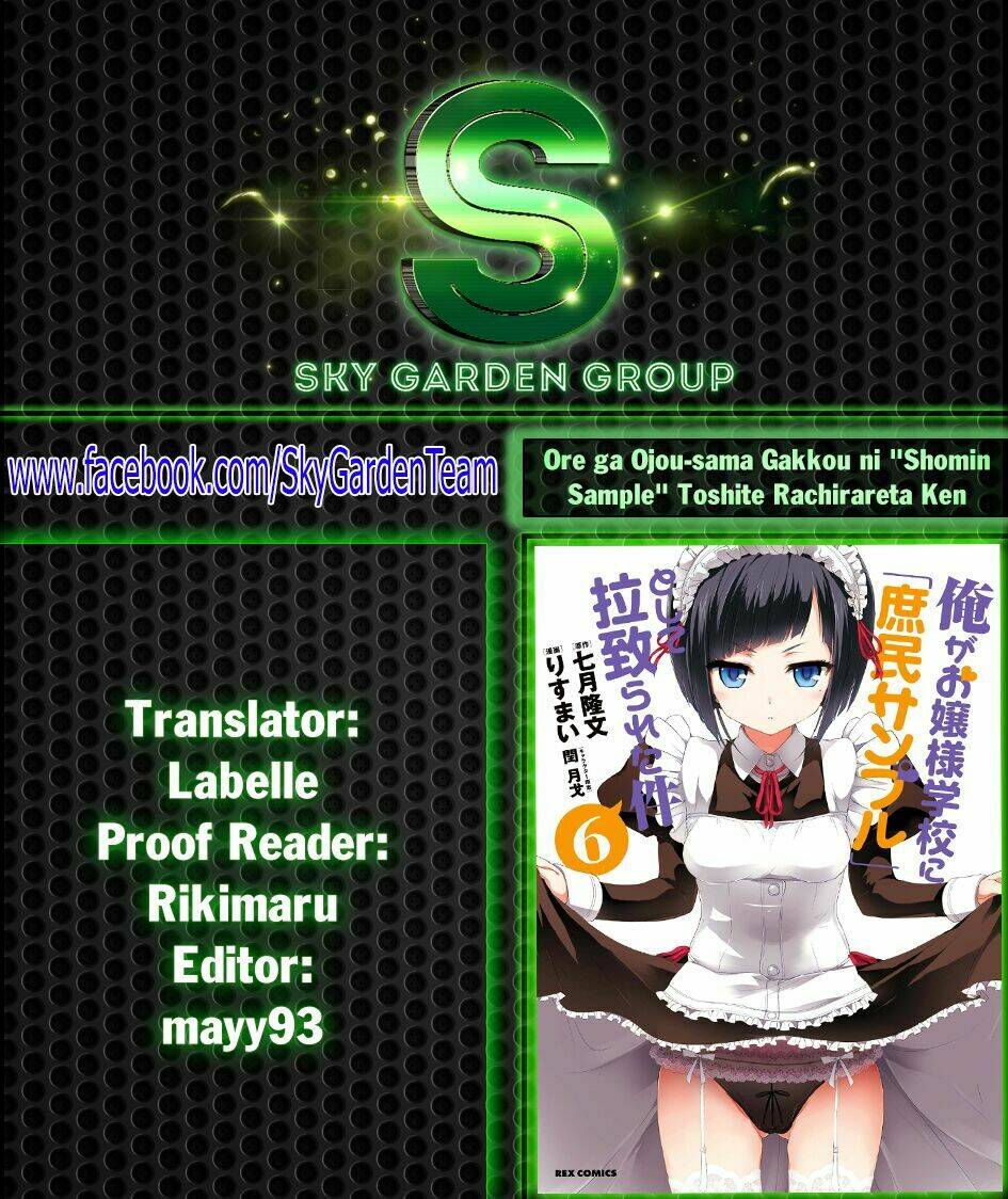 Ore Ga Ojou-Sama Gakkou Ni "Shomin Sample" Toshite Rachirareta Ken Chapter 60 - Next Chapter 61