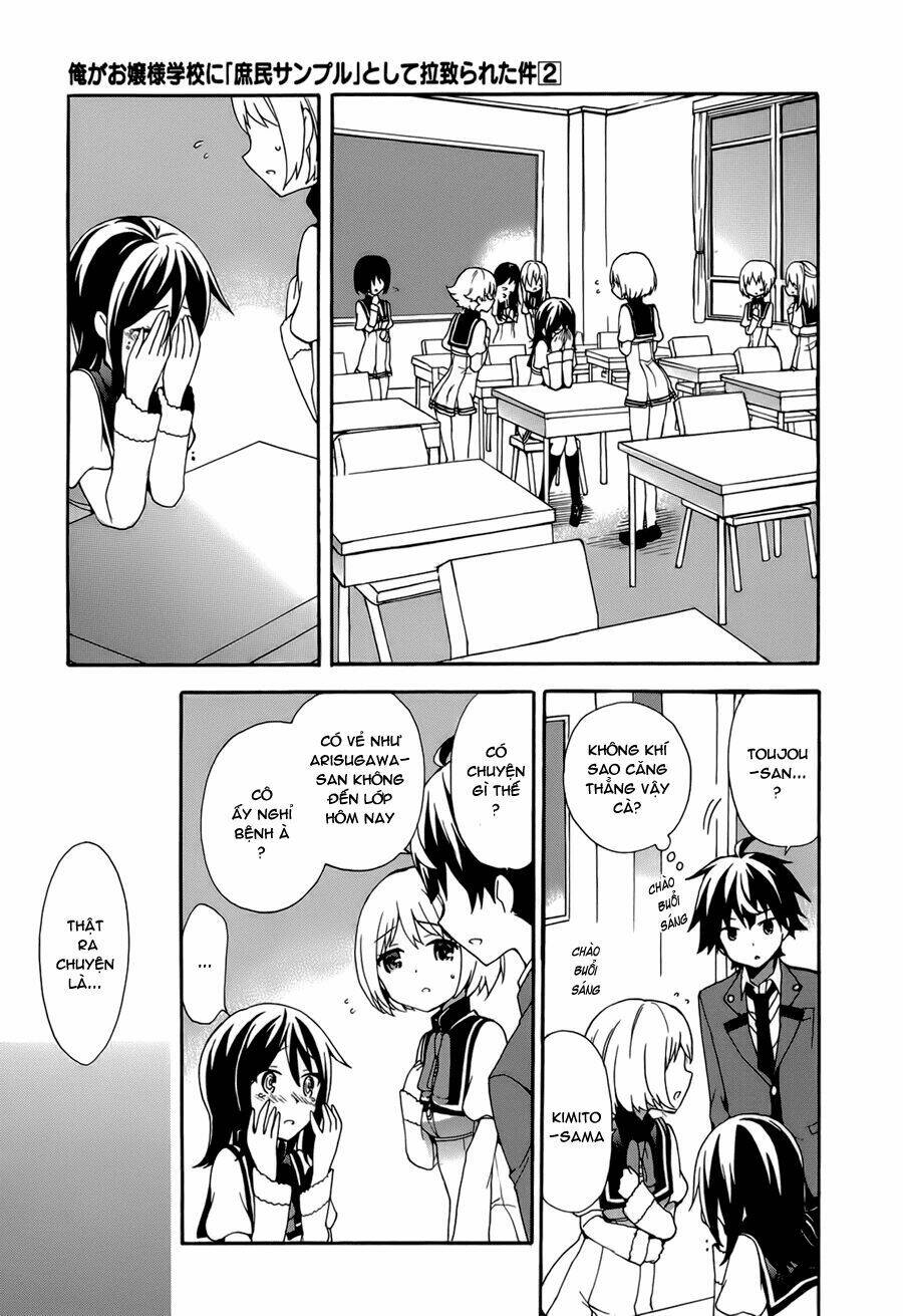 Ore Ga Ojou-Sama Gakkou Ni "Shomin Sample" Toshite Rachirareta Ken Chapter 8 - Next Chapter 9