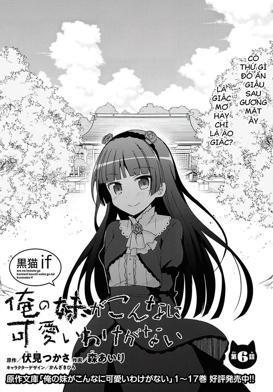 ore no imouto ga konnani kawaii wake ga nai kuroneko if chapter 6 - Trang 2