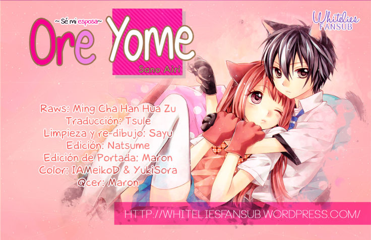 Ore Yome. - Ore No Yome Ni Nare Yo Chapter 29 - Next Chapter 30