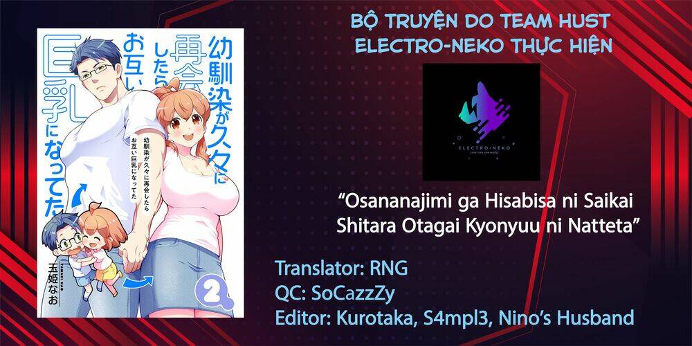 osananajimi ga hisabisa ni saikai shitara otagai kyonyuu ni natteta chapter 15 - Next chapter 16