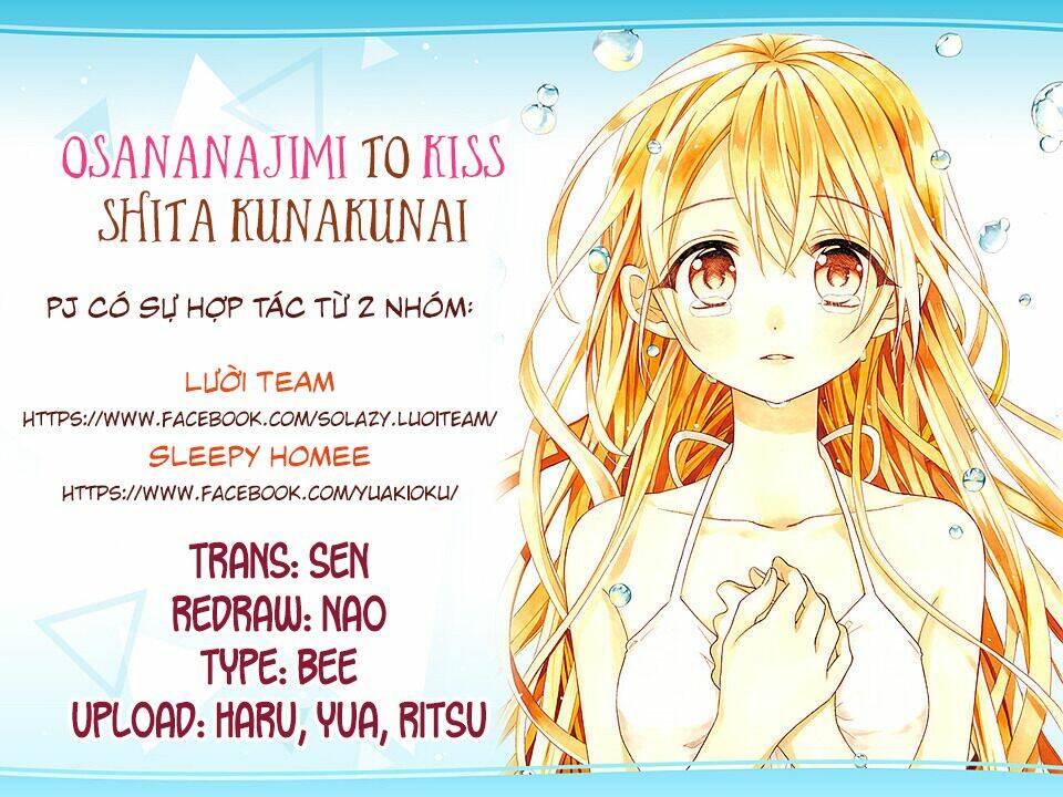 Osananajimi To, Kiss Shitakunakunai Chapter 9 - Trang 2