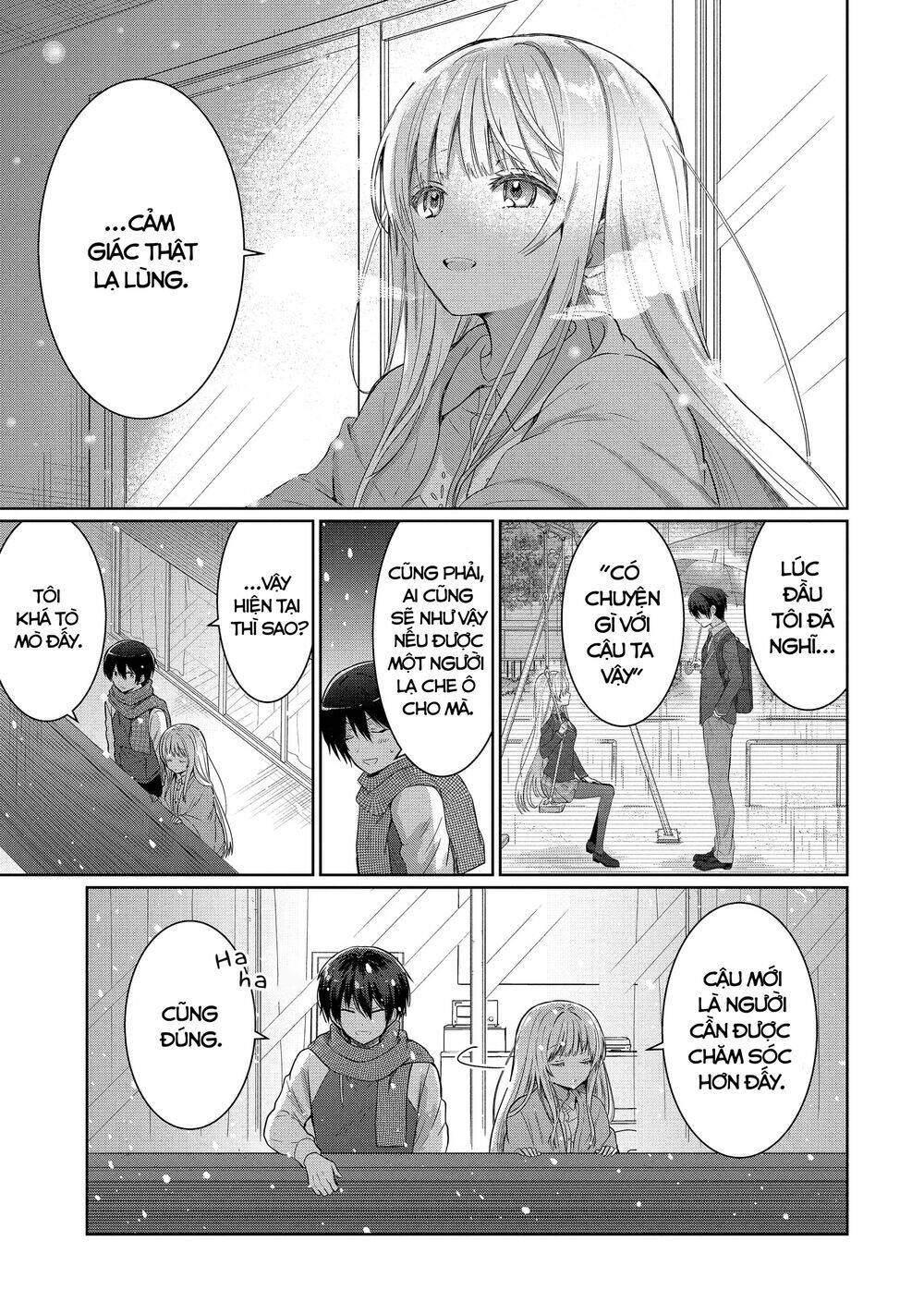 otonari no tenshi-sama ni itsunomanika dame ningen ni sareteita ken chapter 12.4 - Trang 2