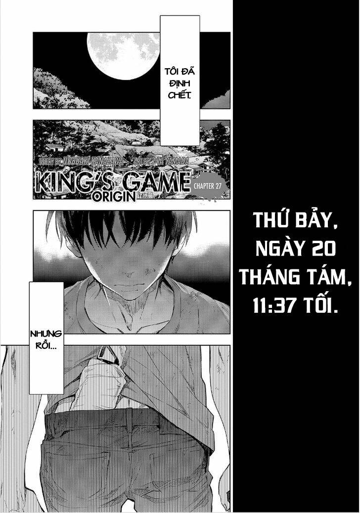 Ou-Sama Game - Kigen Chapter 27 - Next Chapter 28