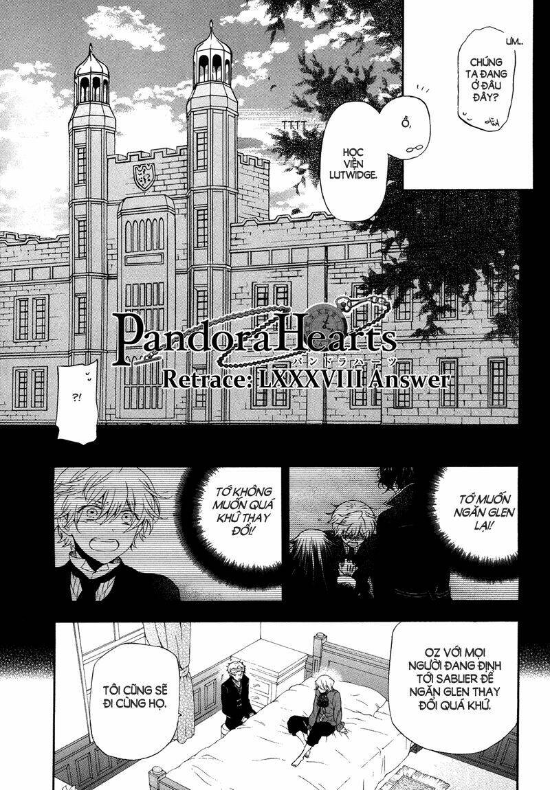 Pandora Hearts Chapter 88 - Trang 2