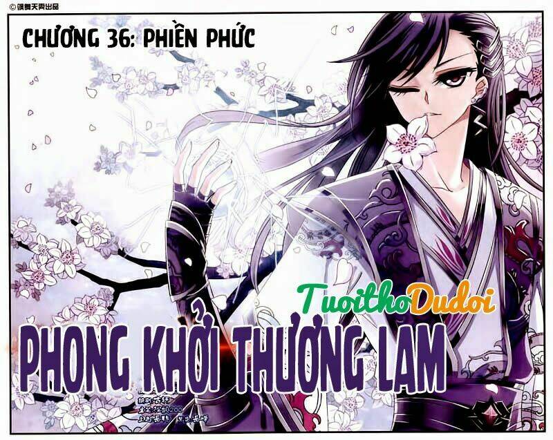 phong khởi thương lam chapter 36 - Next chapter 37