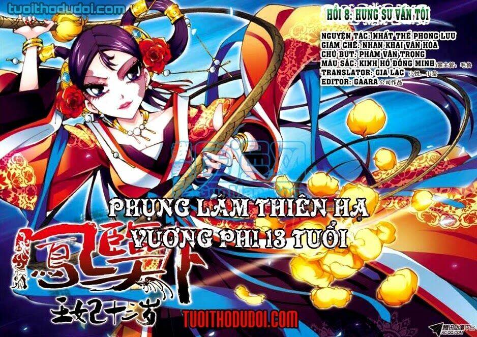 phụng lâm thiên hạ vương phi 13 tuổi chương 8 - Next chương 9