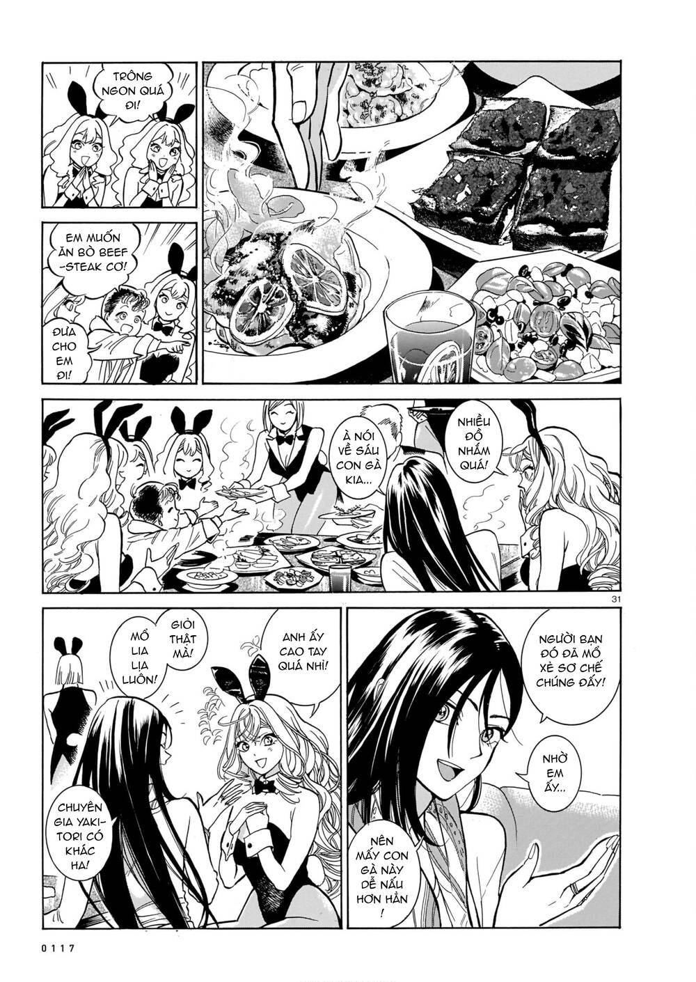 piccolina (anh xiên nướng và em bunny girl) chapter 5 - Trang 2